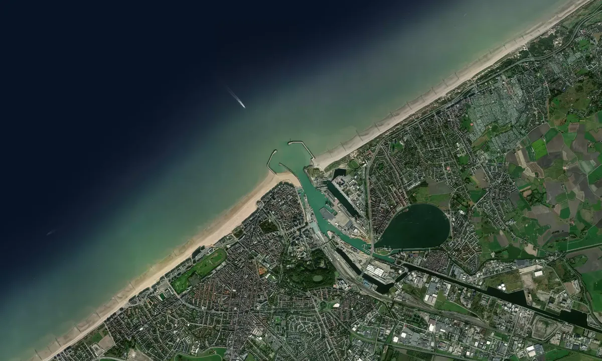 Flyfoto av Royal North Sea Yacht Club - Ostend