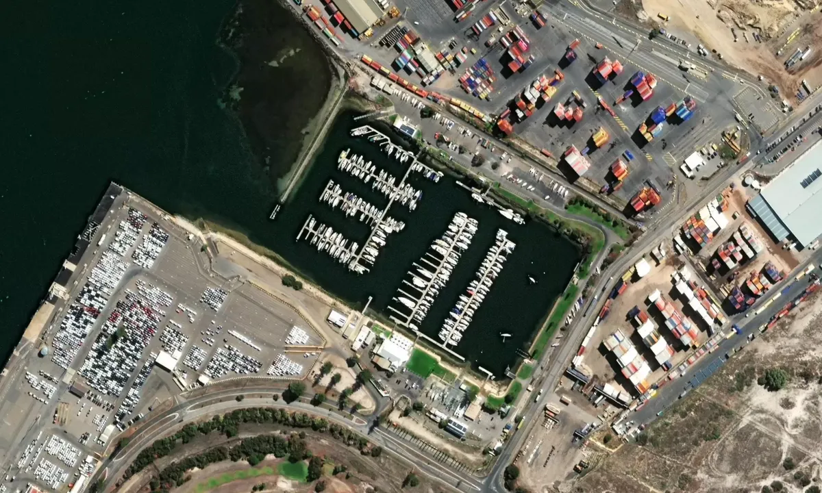 Flyfoto av Royal South Australian Yacht Squadron