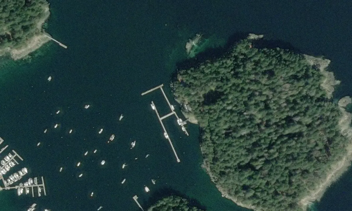 Flyfoto av Royal Vancouver Yacht Club