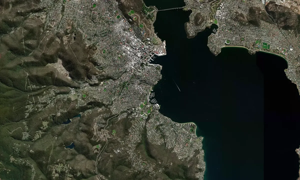 Flyfoto av Royal Yacht Club of Tasmania