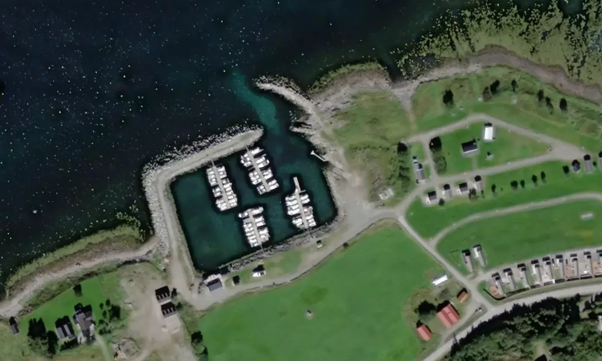 Satelite image of Røysa Småbåthavn - Mølnbukt