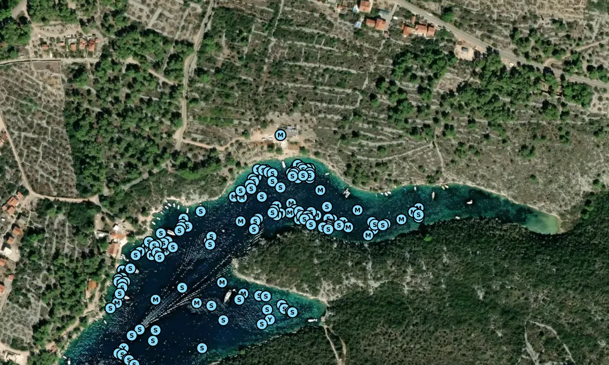Satelite image of Rozhledna Maslinica