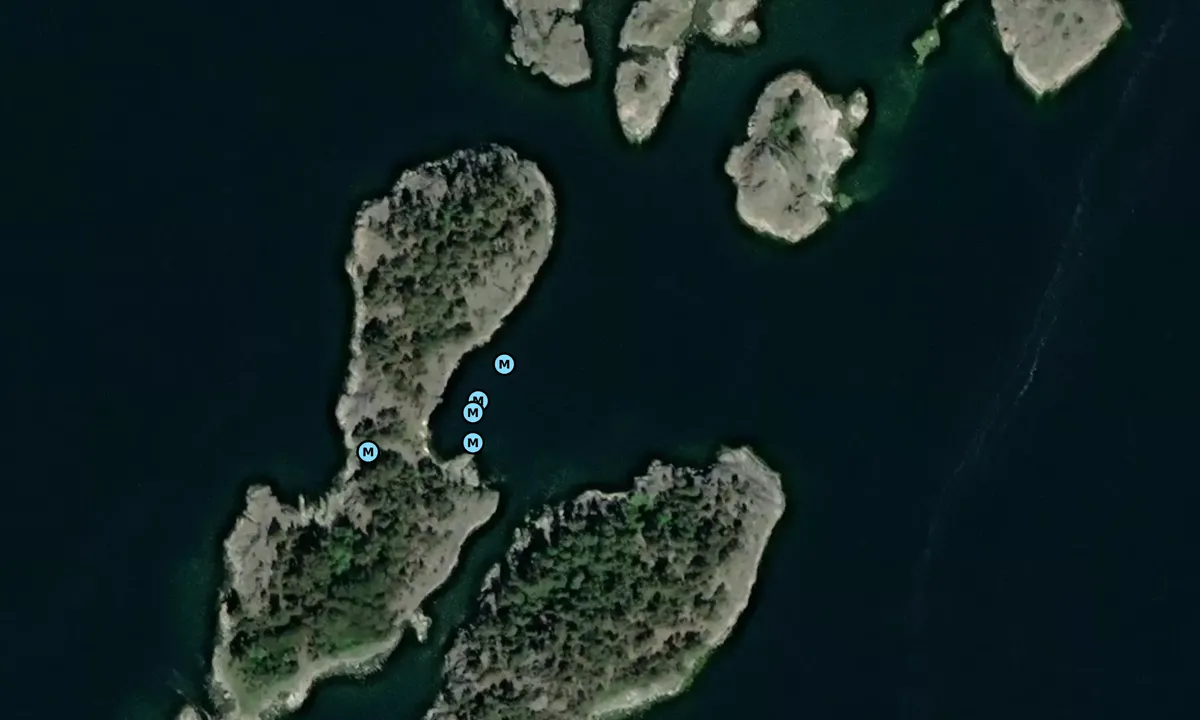 Satelite image of Rudbottnarna