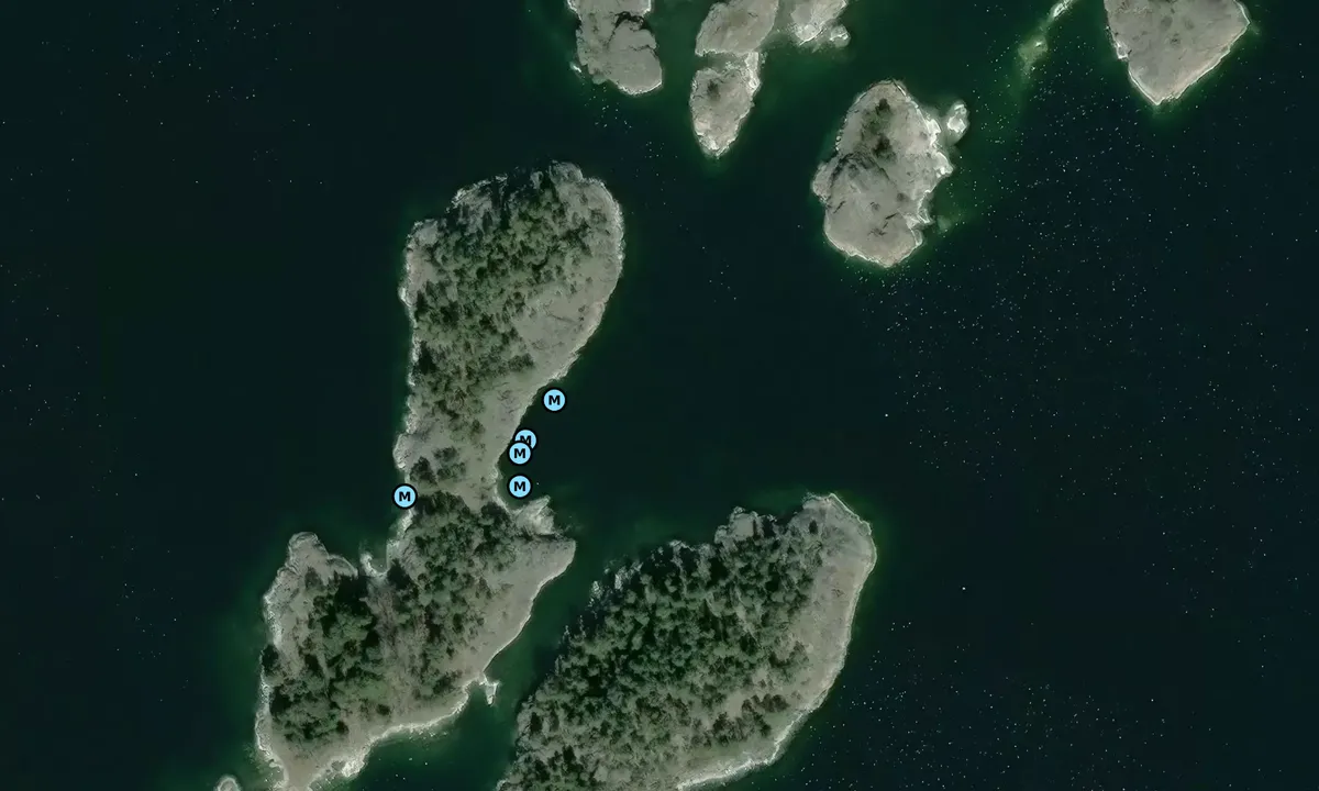 Satelite image of Rudbottnarna