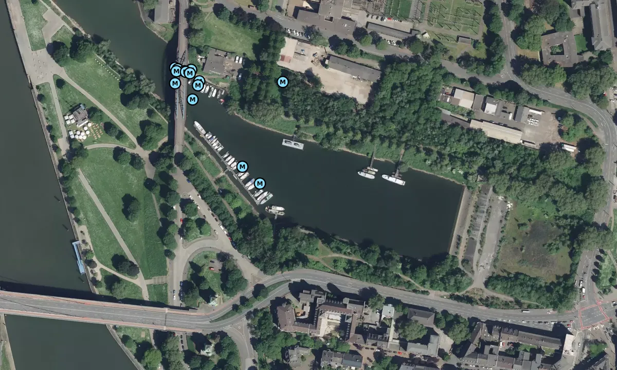 Satelite image of Ruhrorter Yachtclub