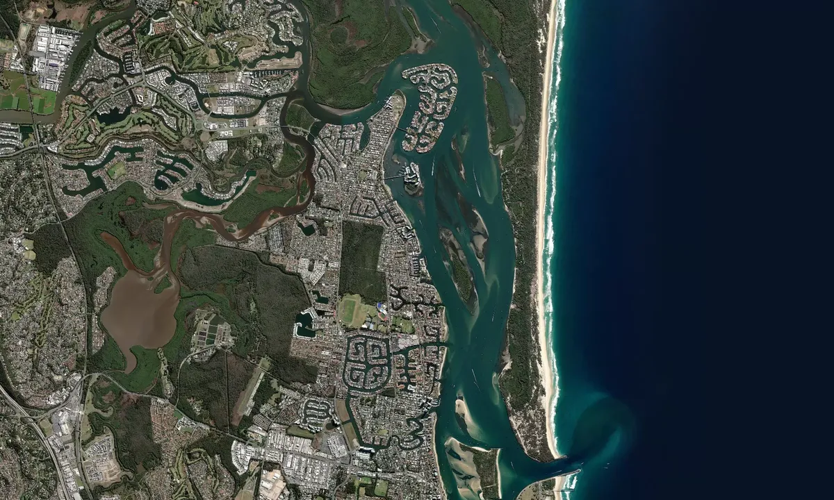 Flyfoto av Runaway Bay Marina - Hollywell