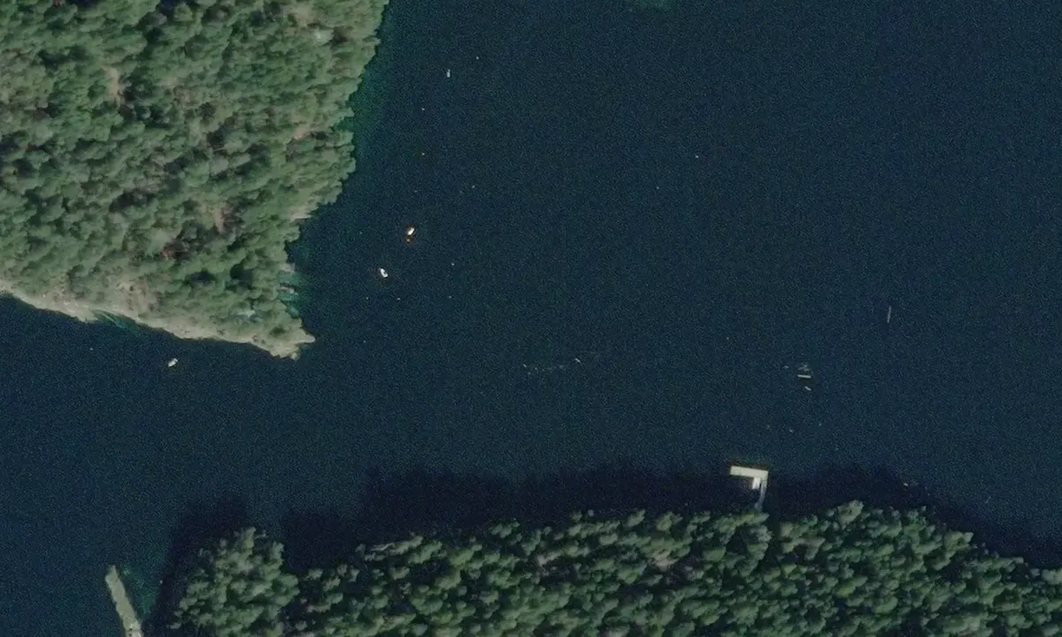 Flyfoto av Ruxton Island - Whaleboat Island