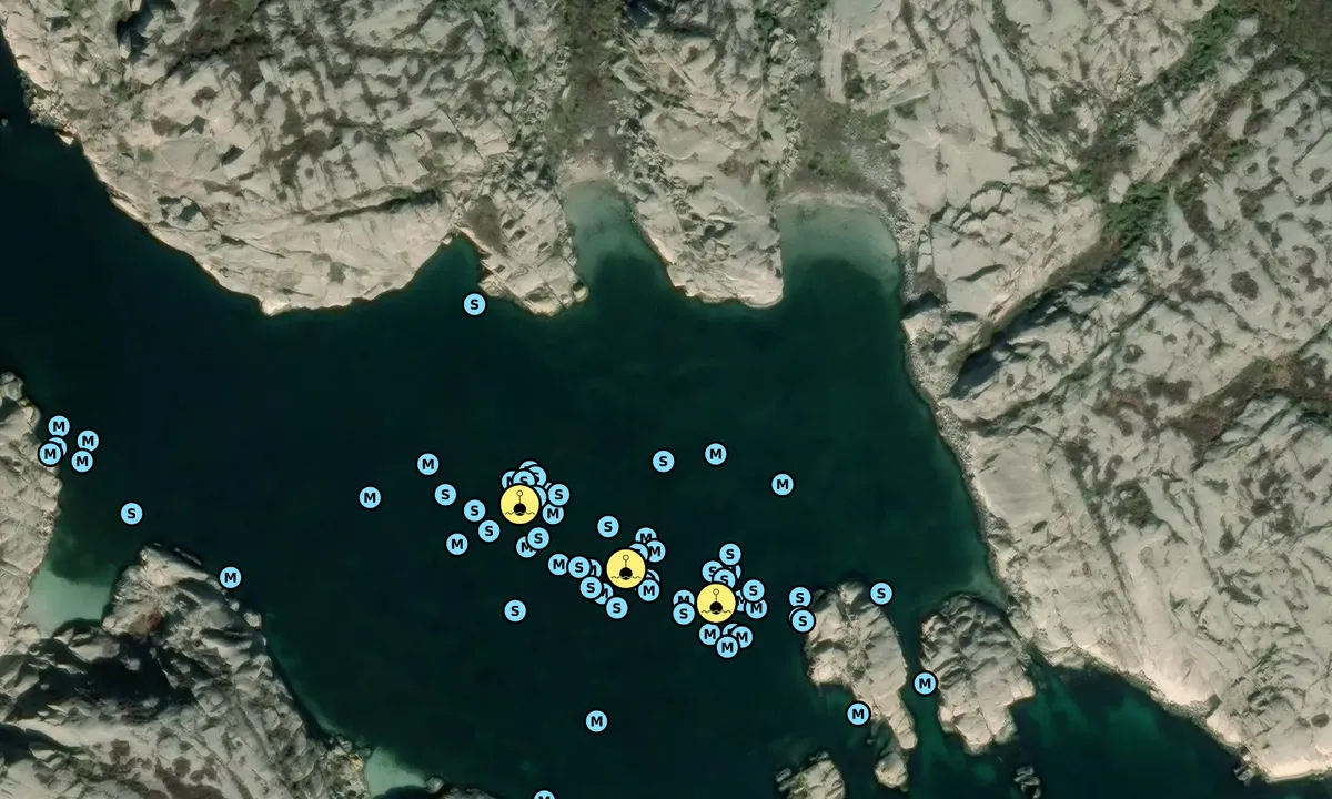 Satelite image of S Usholmen - SXK Västkust bouy