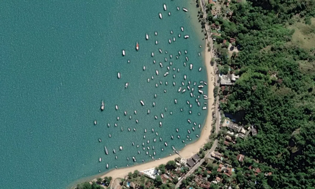 Flyfoto av Saco da Capela