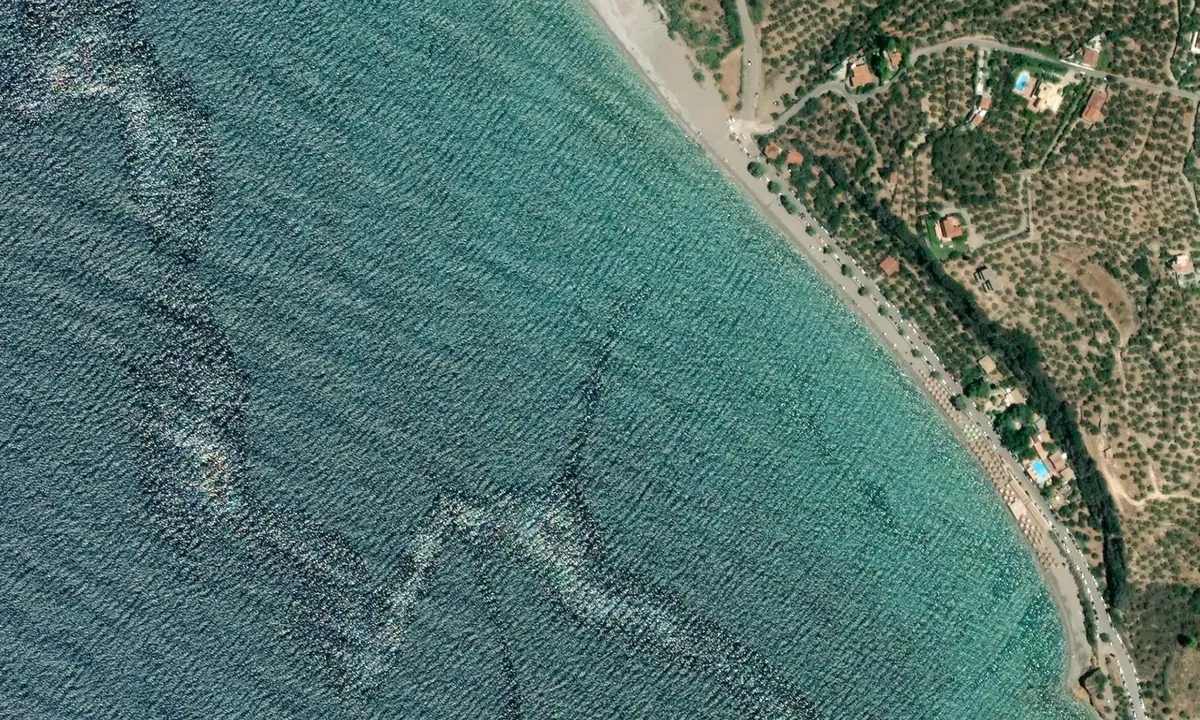 Satelite image of Sadova Beach