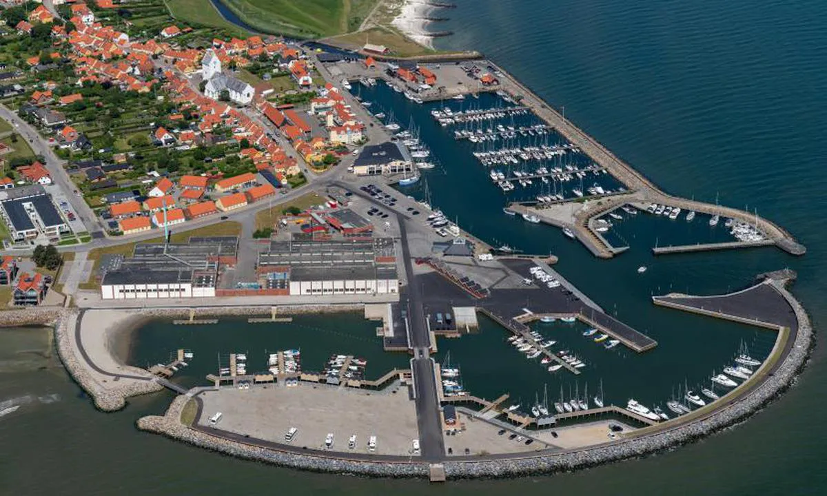 Sæby Havn: Den nye udvidelse af havnen (2021)