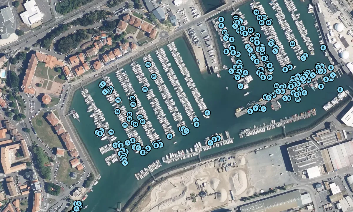 Satelite image of SAEMSO Marina