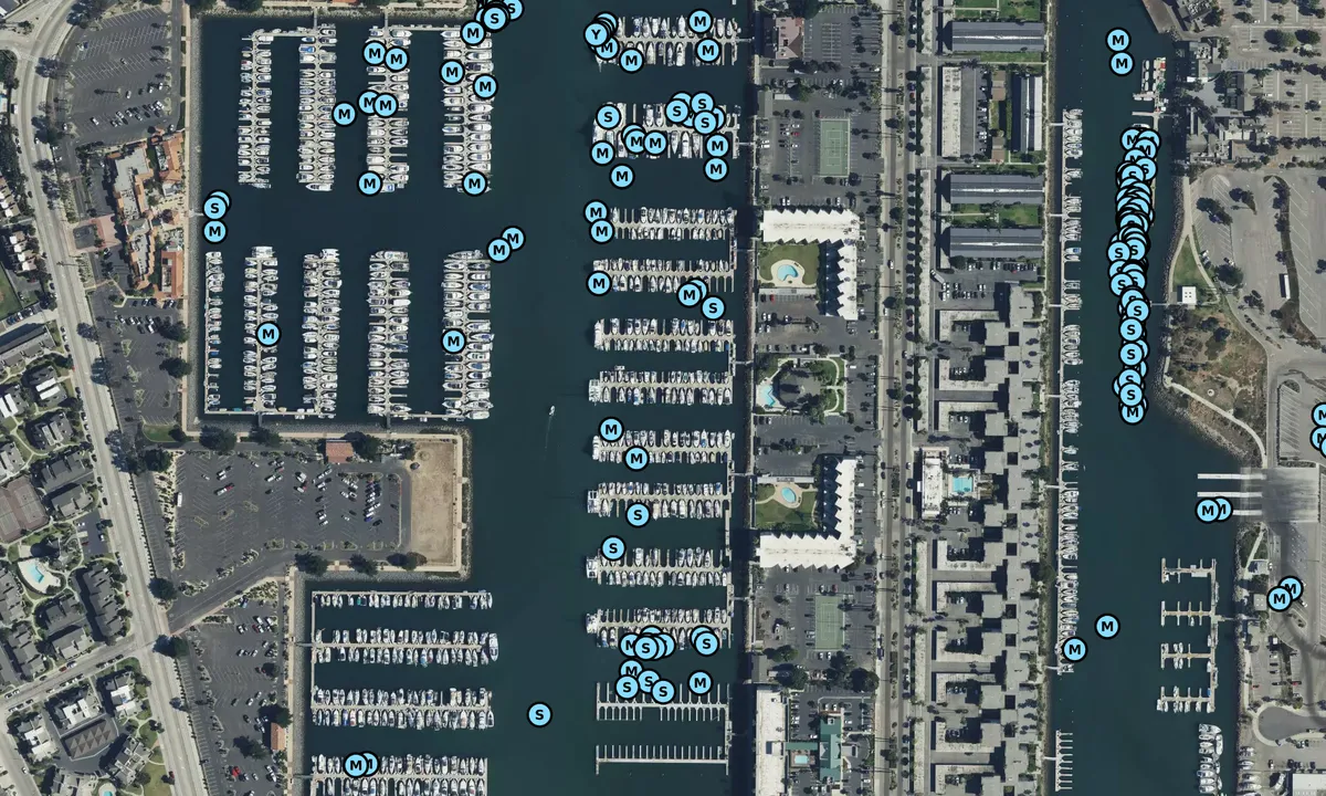 Satelite image of Safe Harbor Anacapa Isle - Oxnard