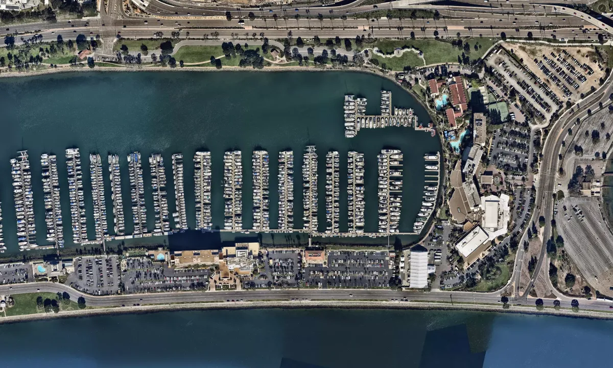 Flyfoto av Safe Harbor Cabrillo Isle - San Diego