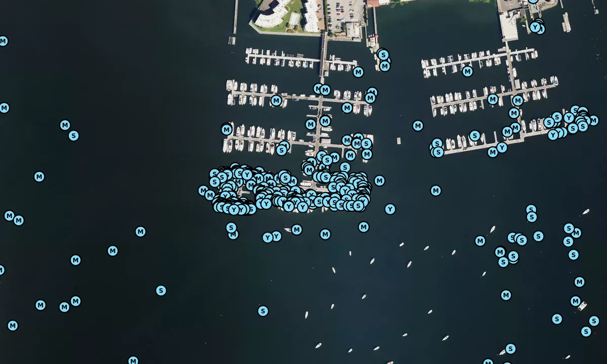 Satelite image of Safe Harbor Capri