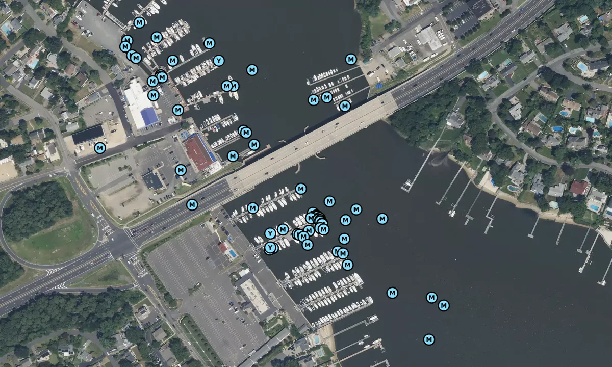 Satelite image of Safe Harbor Crystal Point