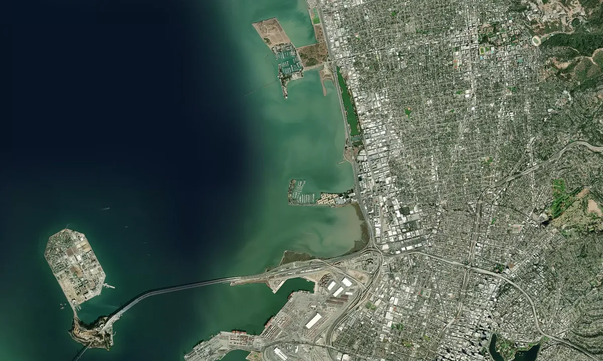 Flyfoto av Safe Harbor Emeryville