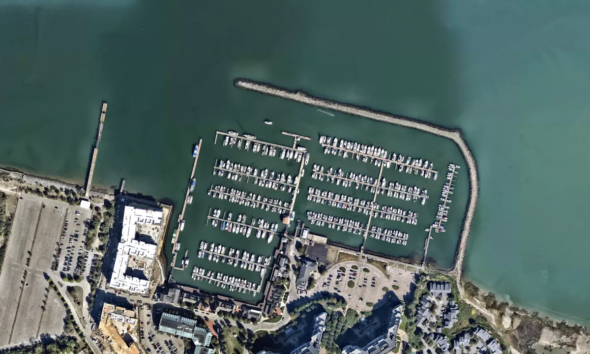 Flyfoto av Safe Harbor Marina Bay