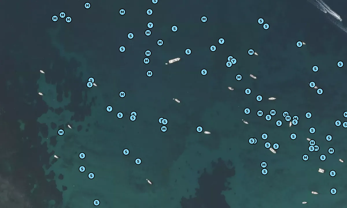 Satelite image of Saint Florent