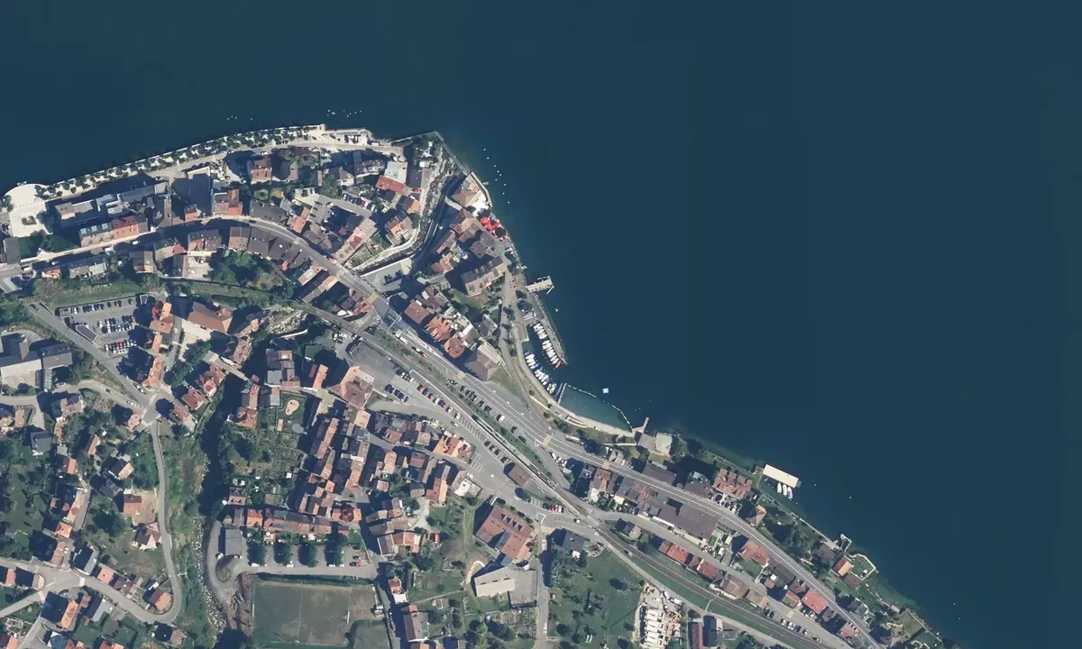 Satelite image of Saint-Gingolph