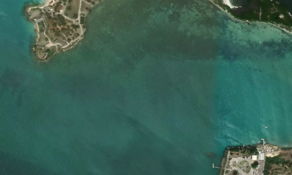 Satelite image of Saint John’s Harbour
