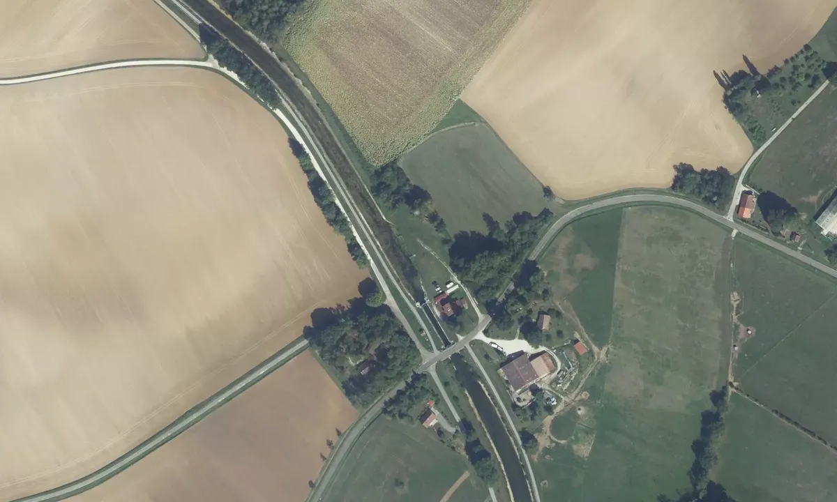 Satelite image of Saint-Maurice