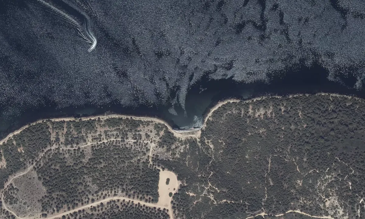 Satelite image of Saint-Mitre