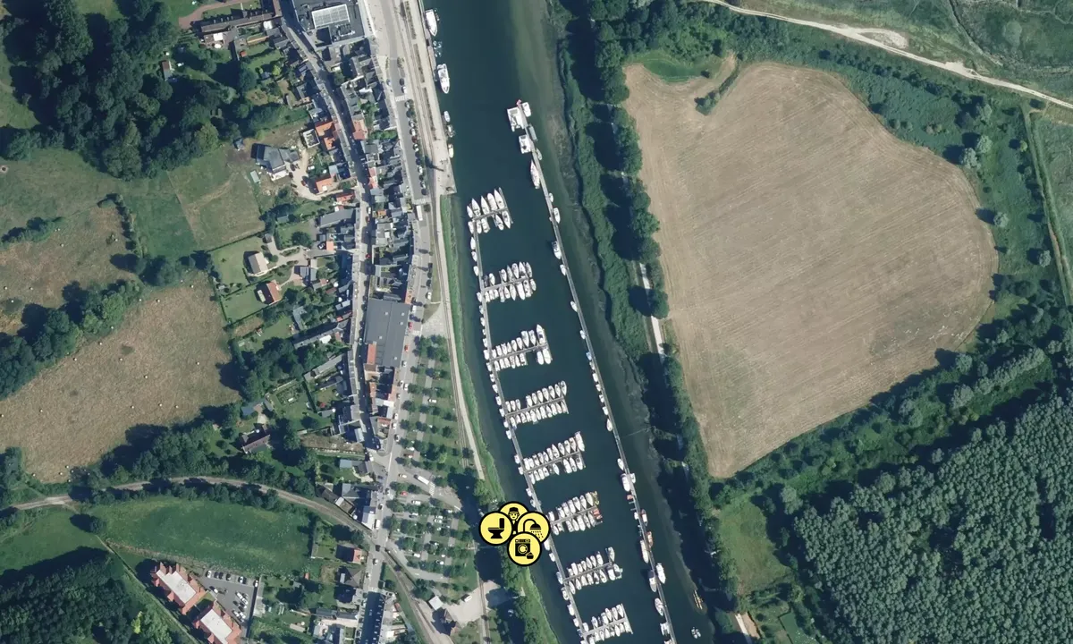 Satelite image of Saint Valery sur Somme