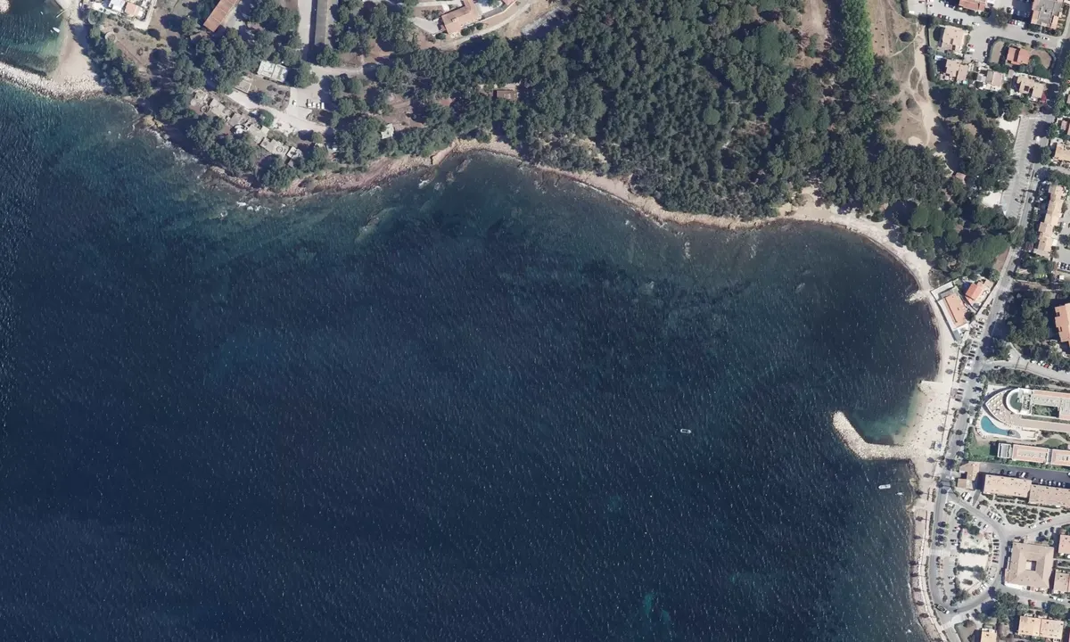 Satelite image of Sainte-Elme