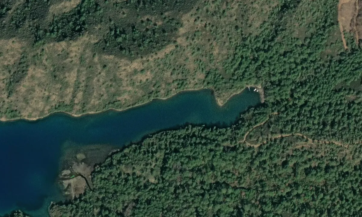 Satelite image of Sakli Cove
