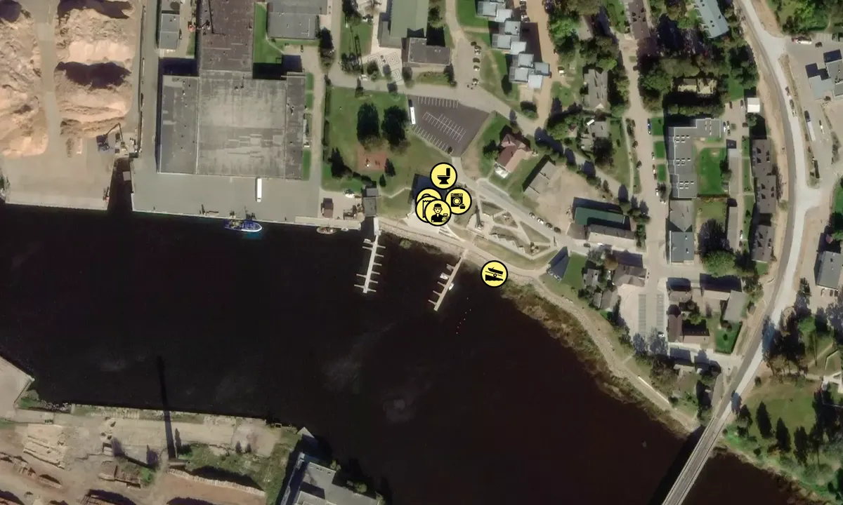 Satelite image of Salacgriva