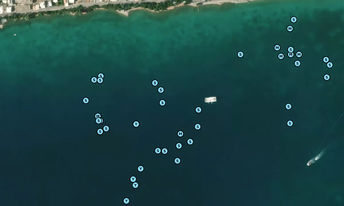 Satelite image of Salamina Bay