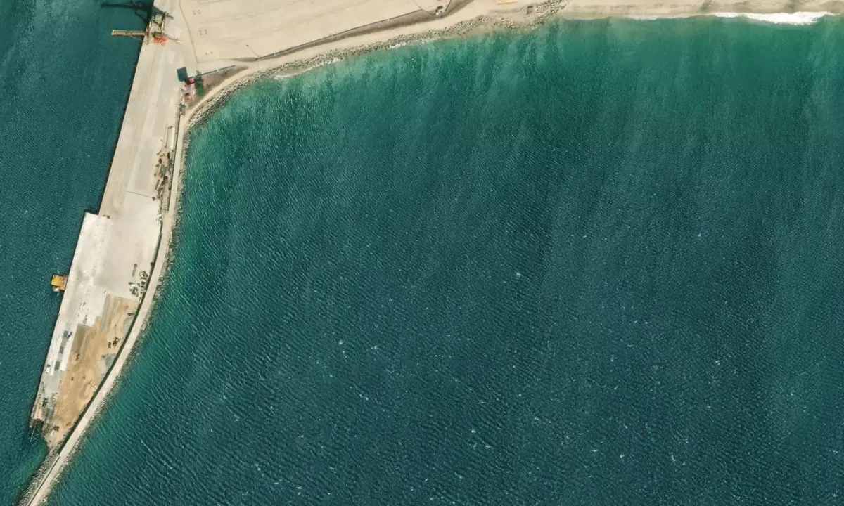 Satelite image of Salina Cruz