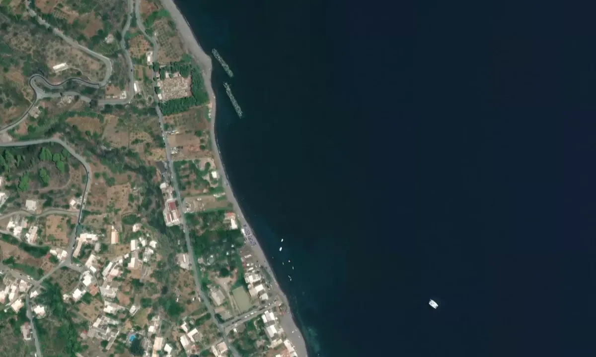 Flyfoto av Salina - Santa Marina Salina