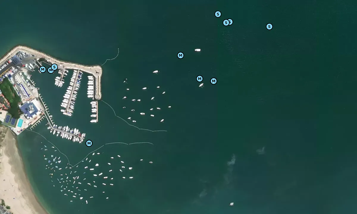 Satelite image of Salinas - Ecuador