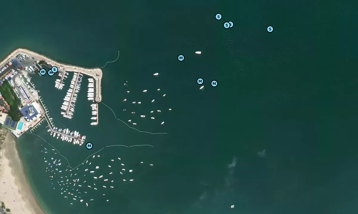 Satelite image of Salinas - Santa Elena