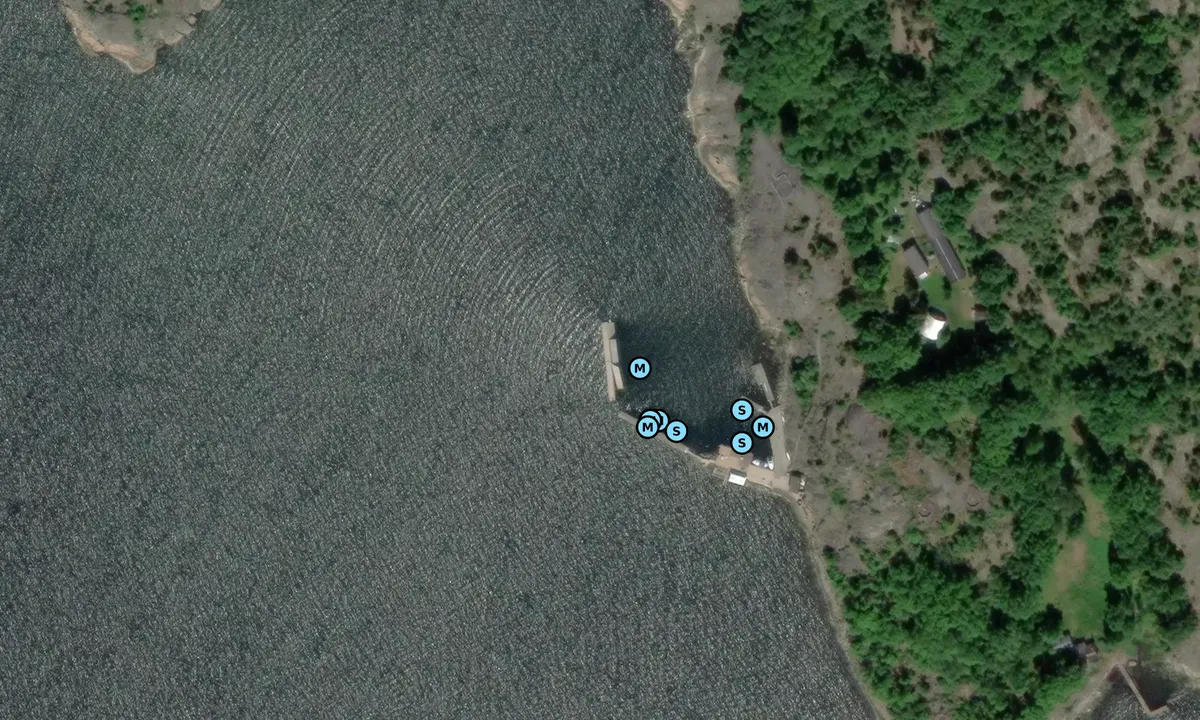 Satelite image of Säljö Udde