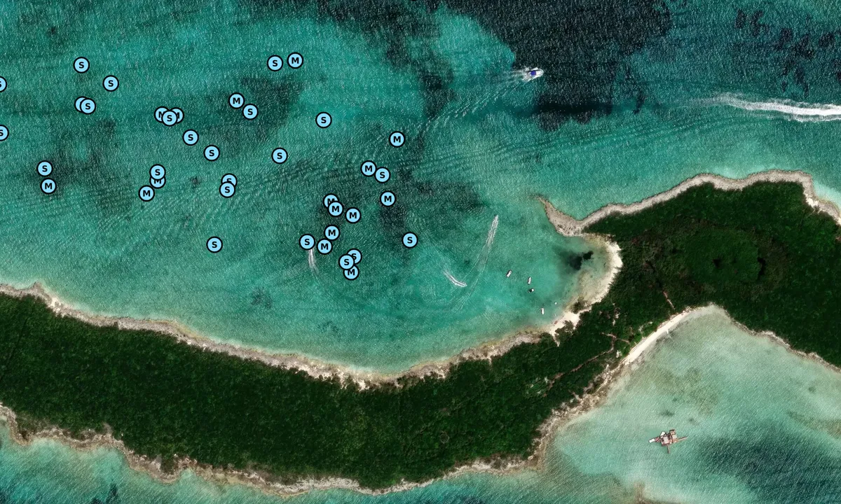 Satelite image of Salt Bay