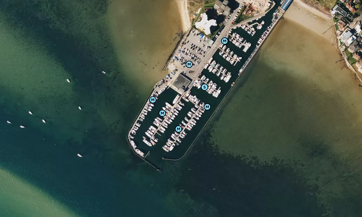 Flyfoto av Salterns Marina - Poole
