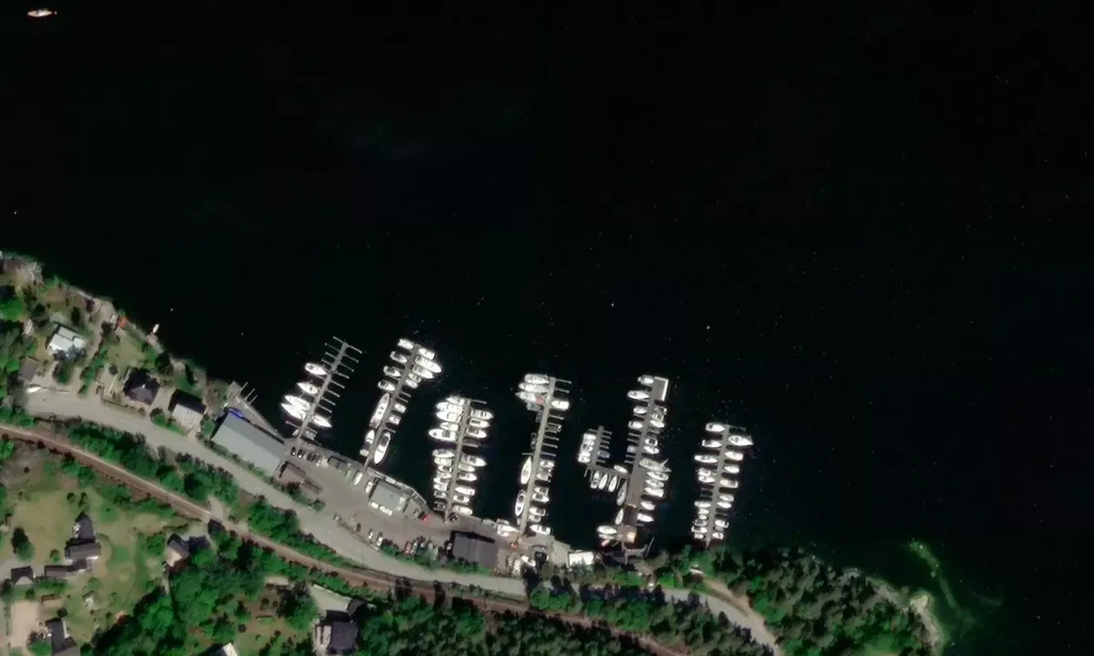 Flyfoto av Saltsjö - Duvnäs