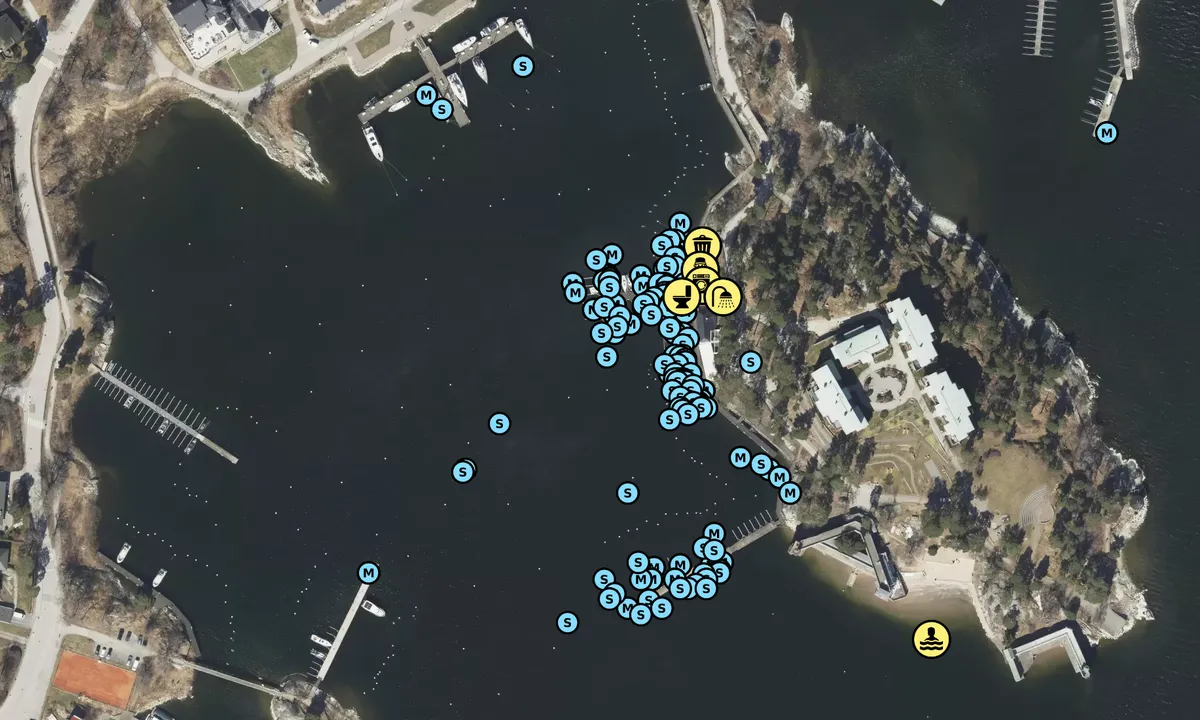 Satelite image of Saltsjöbaden - Hotellviken