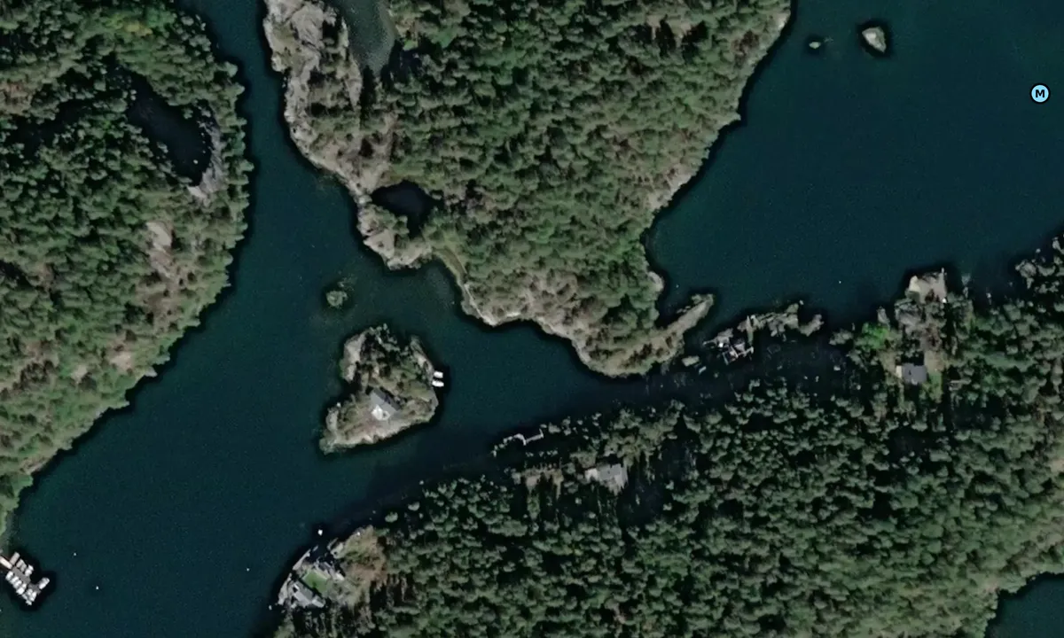 Satelite image of Saltskjærholmen (Sør)