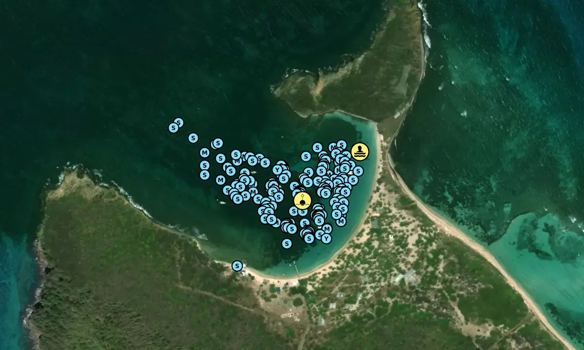 Satelite image of Saltwhistle Bay