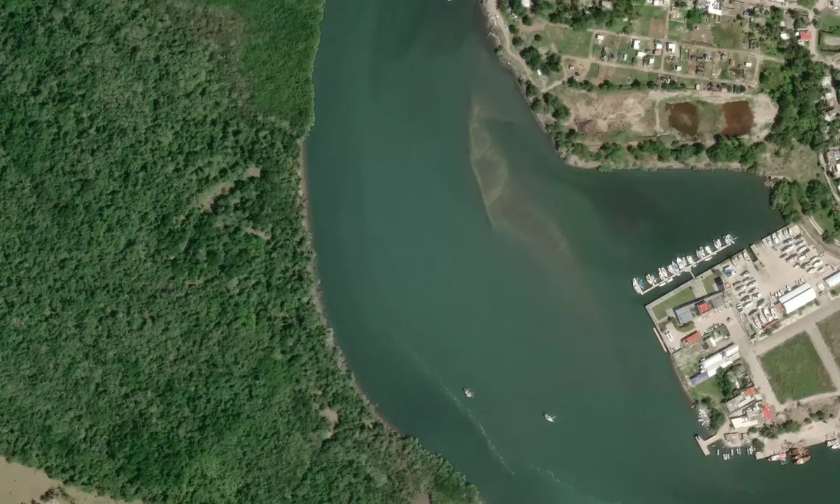 Satelite image of San Blas