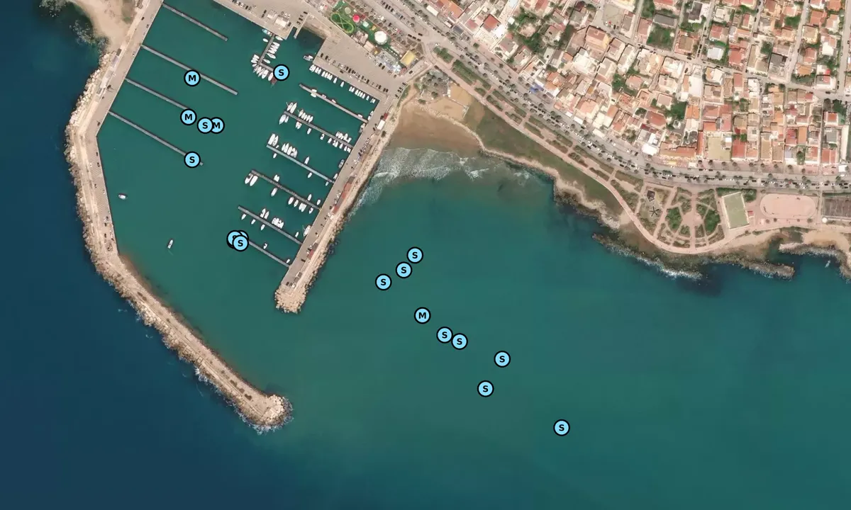 Satelite image of San Leone East