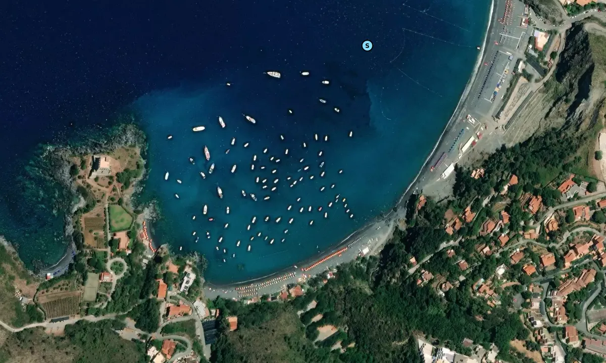 Satelite image of San Nicola Arcella