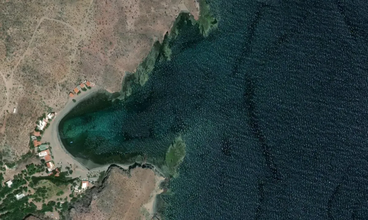 Satelite image of San Sebastin