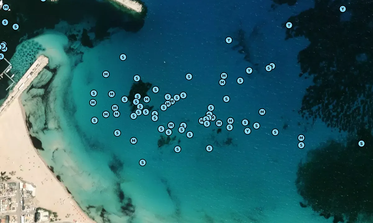 Satelite image of San Vito lo Capo