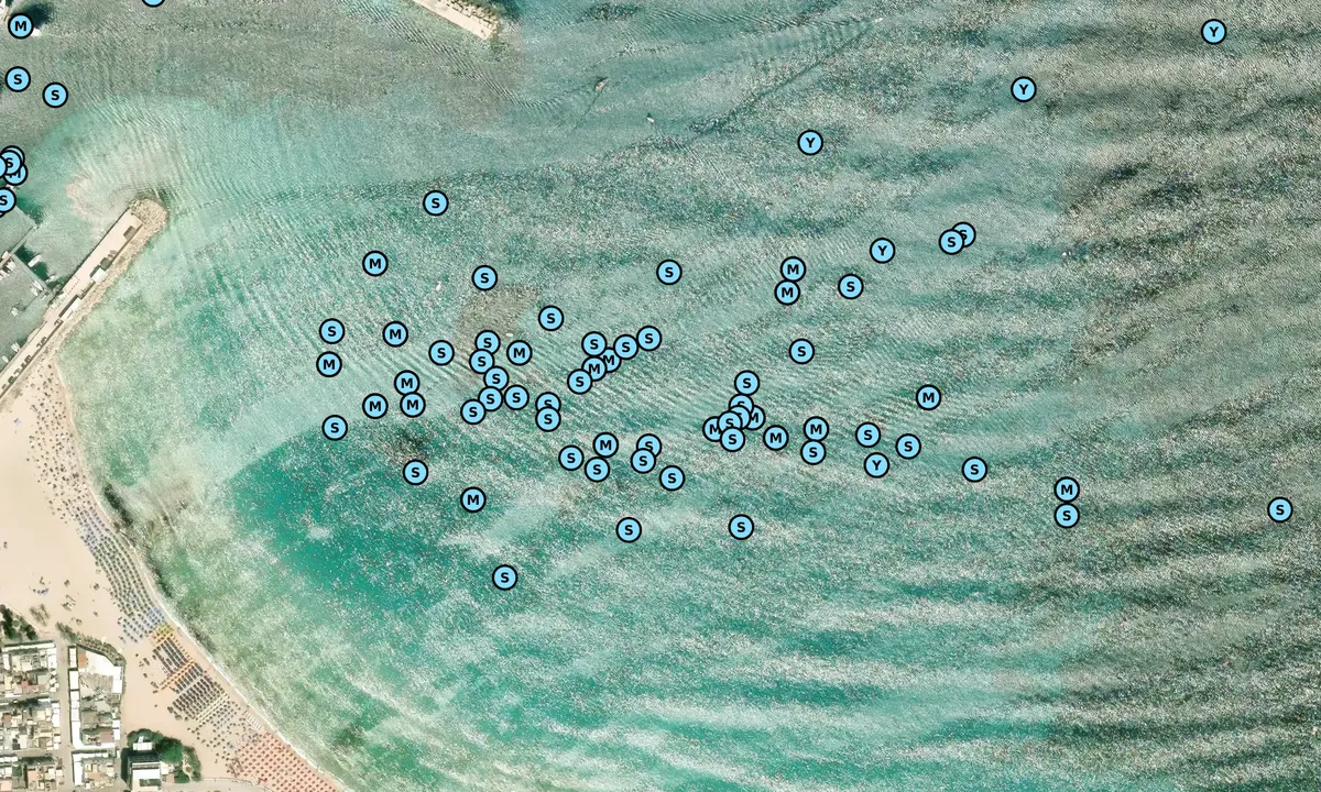 Satelite image of San Vito lo Capo