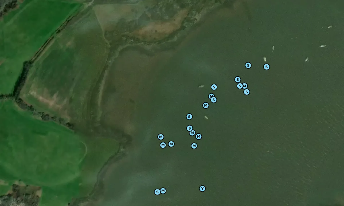 Satelite image of Sand Acre Bay